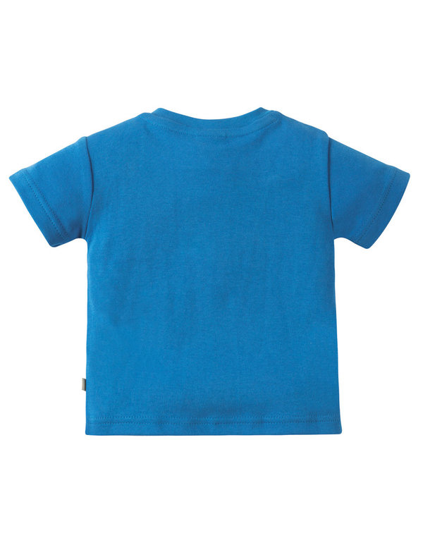 Frugi - T-Shirt WESTERN HORSE in blau