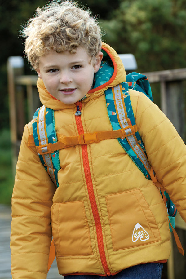 Frugi - Reversible Toasty Trail Jacket Above and Below -