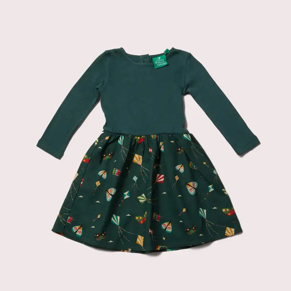 little green radicals - Night Time Foxes Dress - Kleid Drachen und Schmetterling